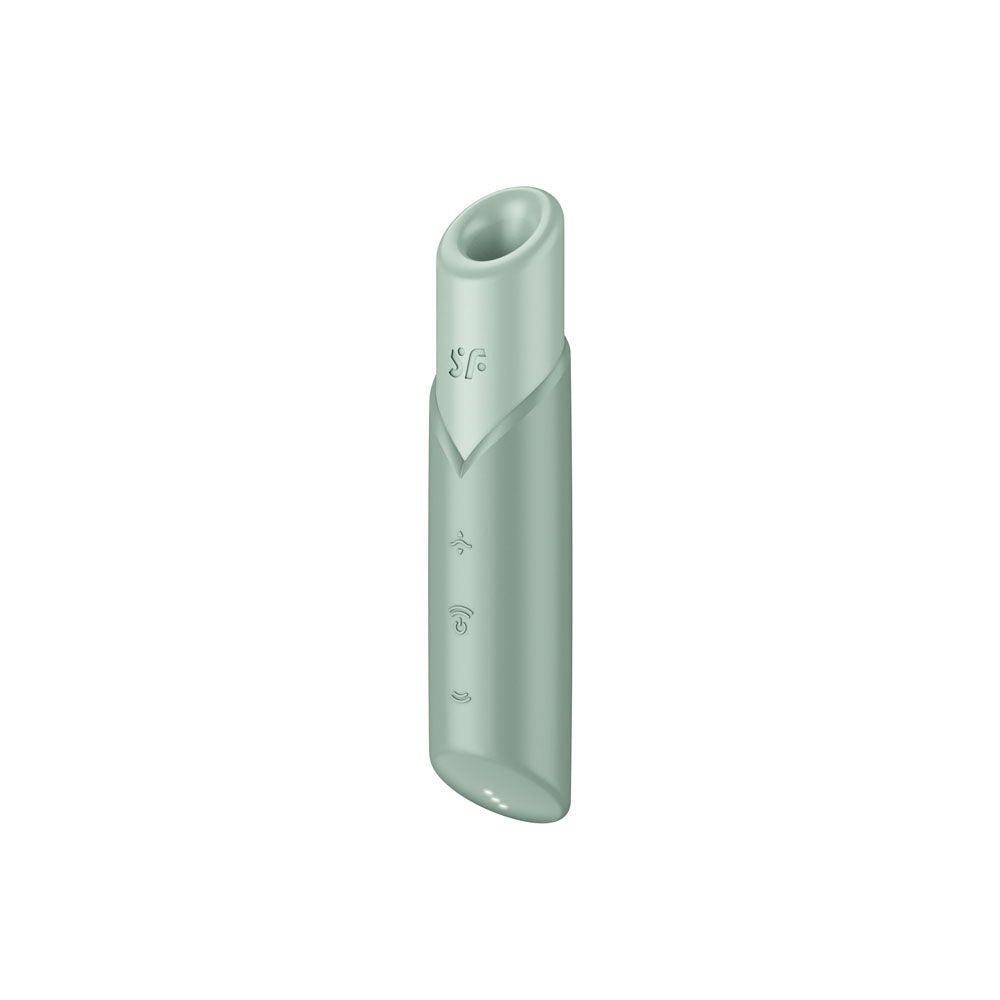 Satisfyer Naughty Kiss - Mint  USB Rechargeable Air Pulse Stimulator
