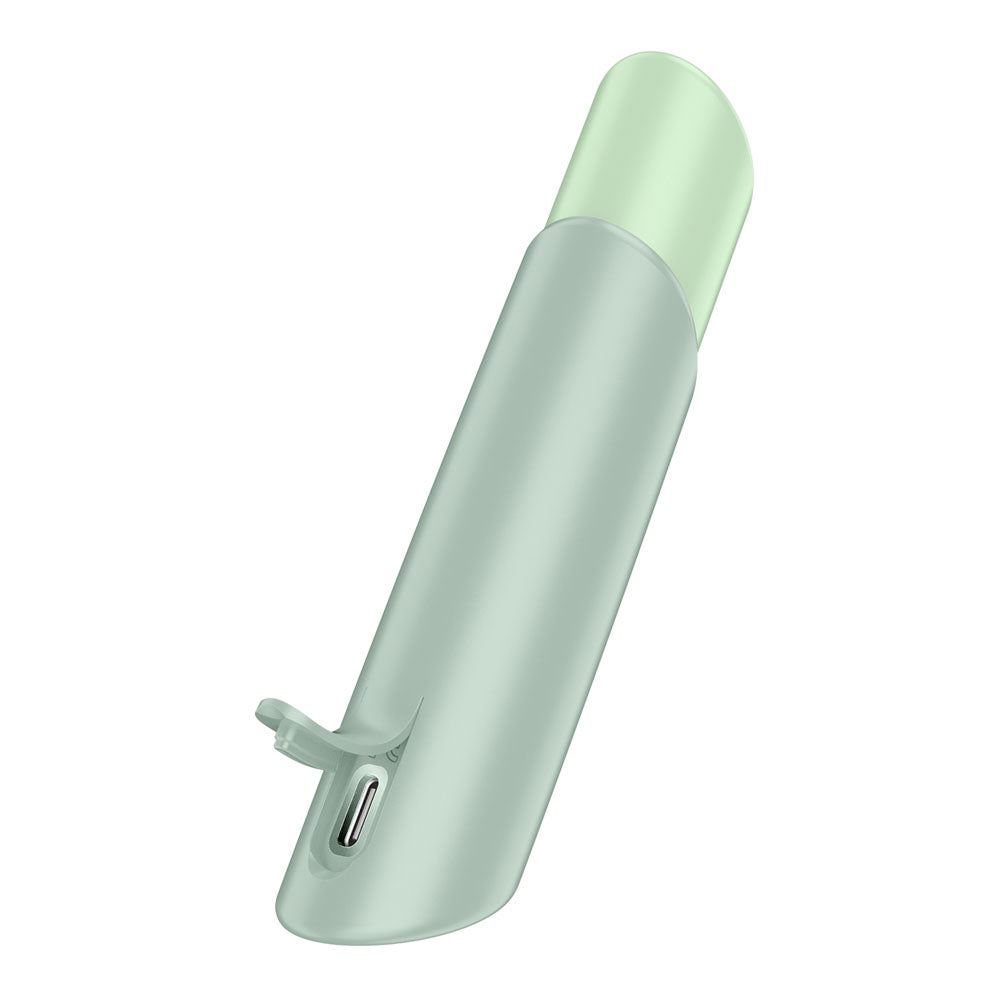 Satisfyer Naughty Kiss - Mint  USB Rechargeable Air Pulse Stimulator