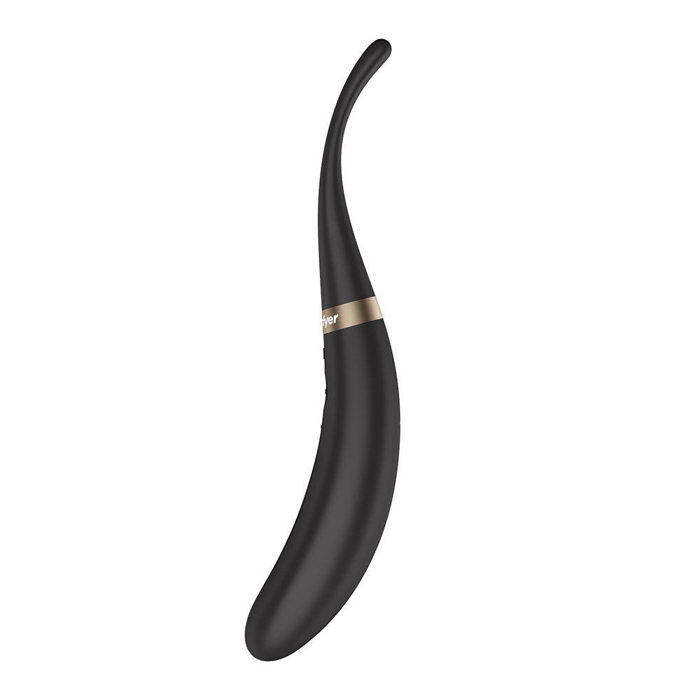 Satisfyer Tip Tease -  -  USB Rechargeable Vibrator with Twirling Tip