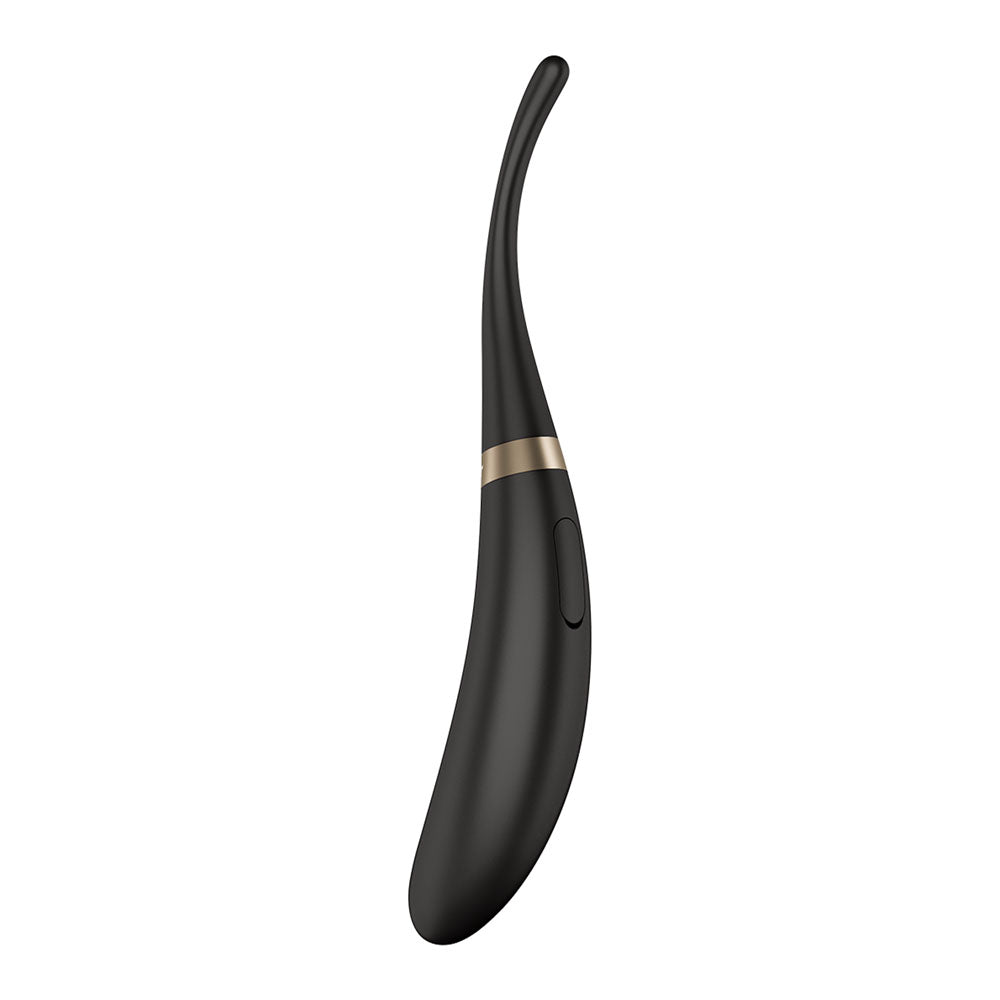 Satisfyer Tip Tease -  -  USB Rechargeable Vibrator with Twirling Tip