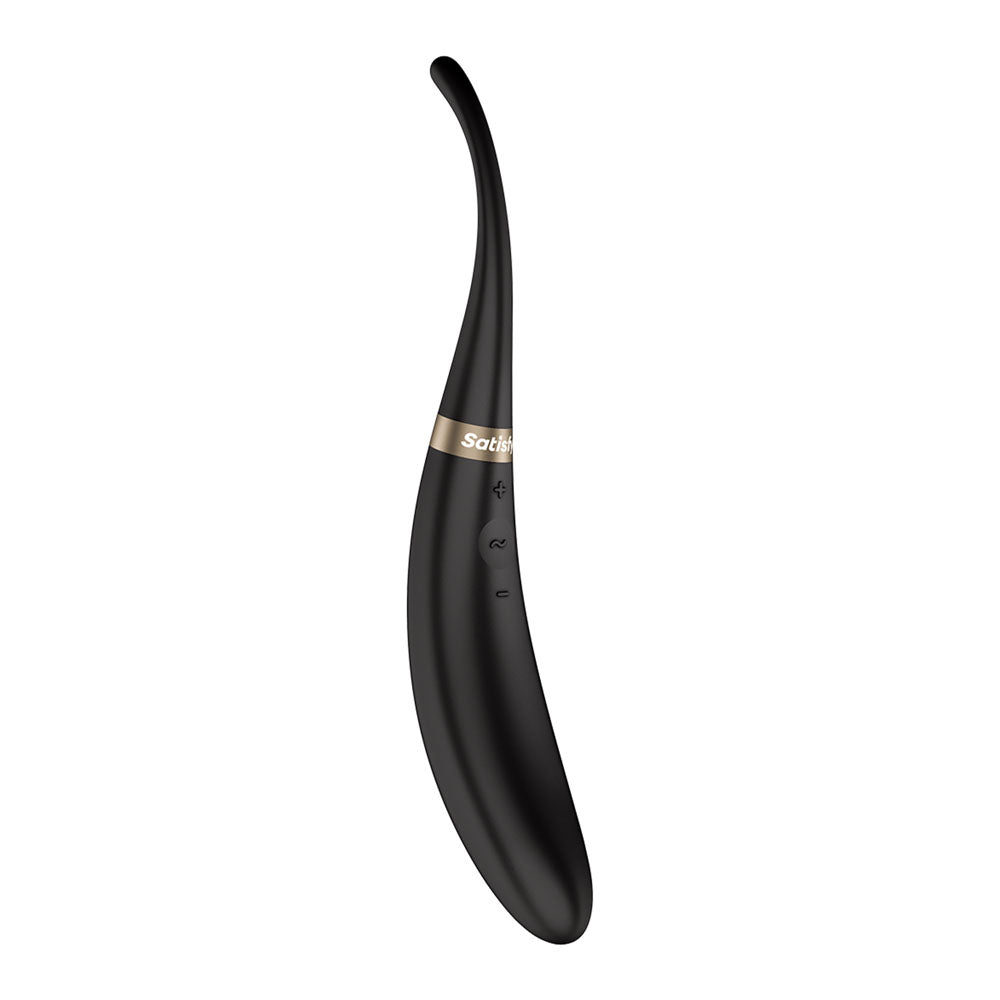 Satisfyer Tip Tease -  -  USB Rechargeable Vibrator with Twirling Tip