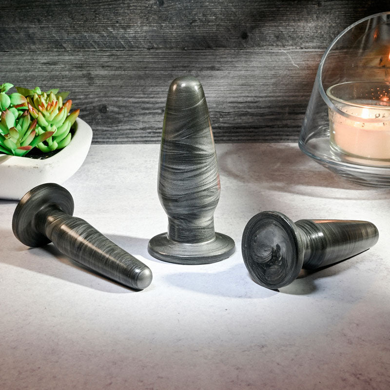 Adam & Eve ANAL ROCKETS TRAINER SET -  Butt Plugs - Set of 3 Sizes