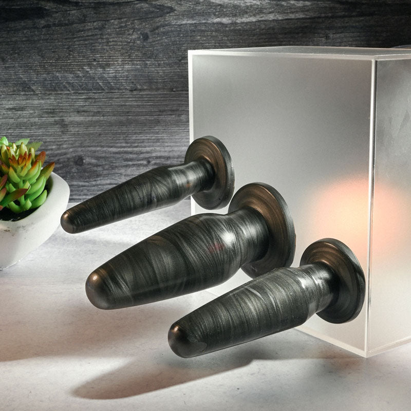 Adam & Eve ANAL ROCKETS TRAINER SET -  Butt Plugs - Set of 3 Sizes