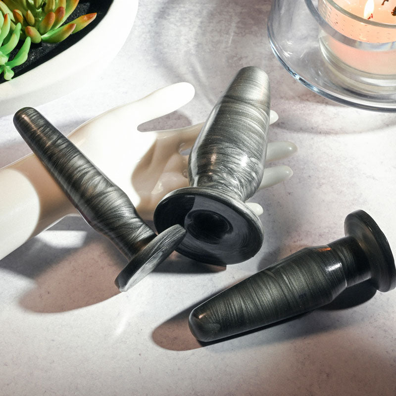 Adam & Eve ANAL ROCKETS TRAINER SET -  Butt Plugs - Set of 3 Sizes