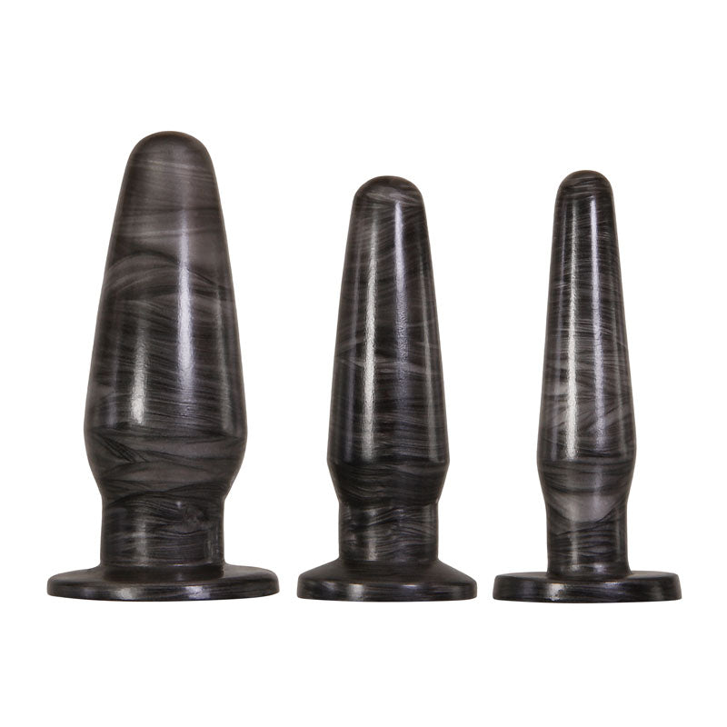 Adam & Eve ANAL ROCKETS TRAINER SET -  Butt Plugs - Set of 3 Sizes