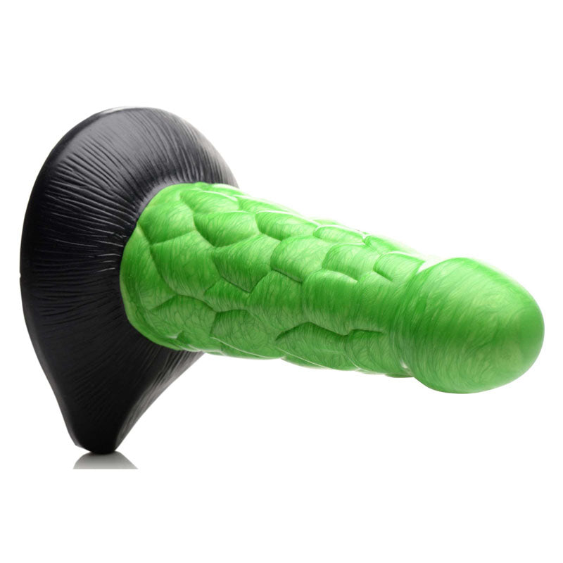 Creature Cocks Radioactive Reptile Thick Scaly Silicone Dildo -  19 cm Dildo