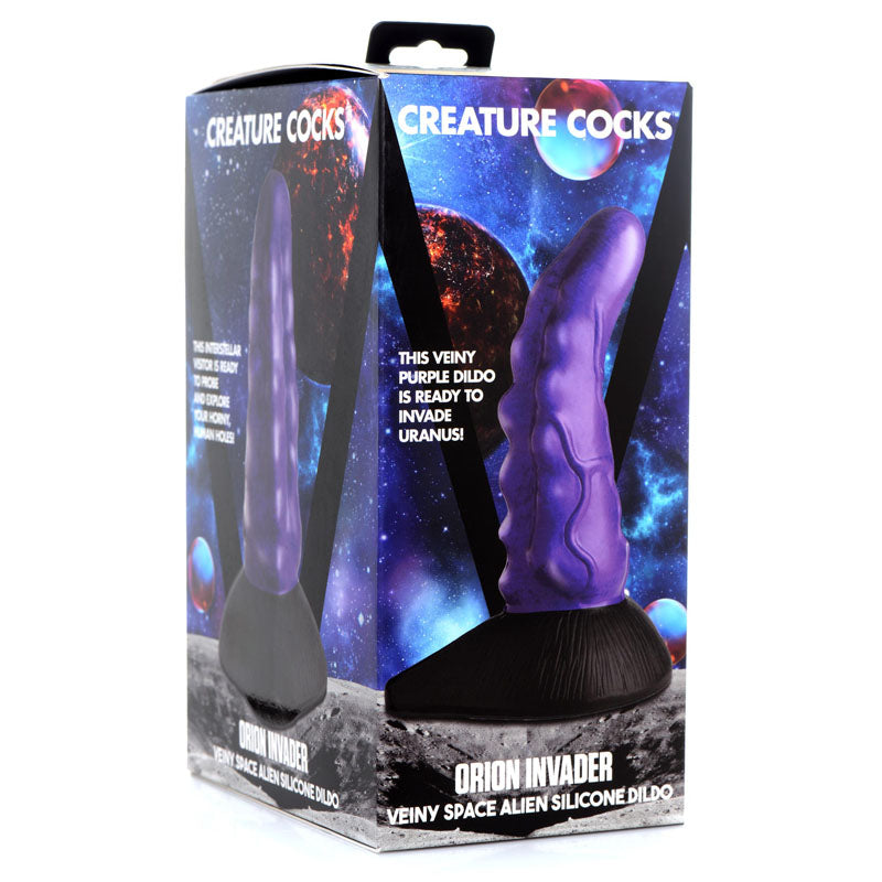 Creature Cocks Orion Invader Veiny Space Alien Silicone Dildo -  18.4 cm Veiny Dildo