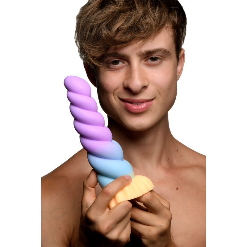 Creature Cocks Mystique Silicone Unicorn Dildo -  21 cm Fantasy Dildo