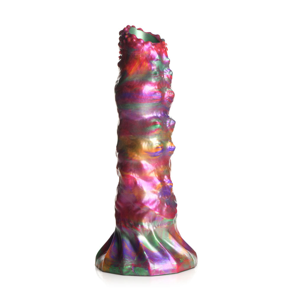 Creature Cocks Larva Silicone Dildo -  22.9 cm Fantasy Dildo with Eggs