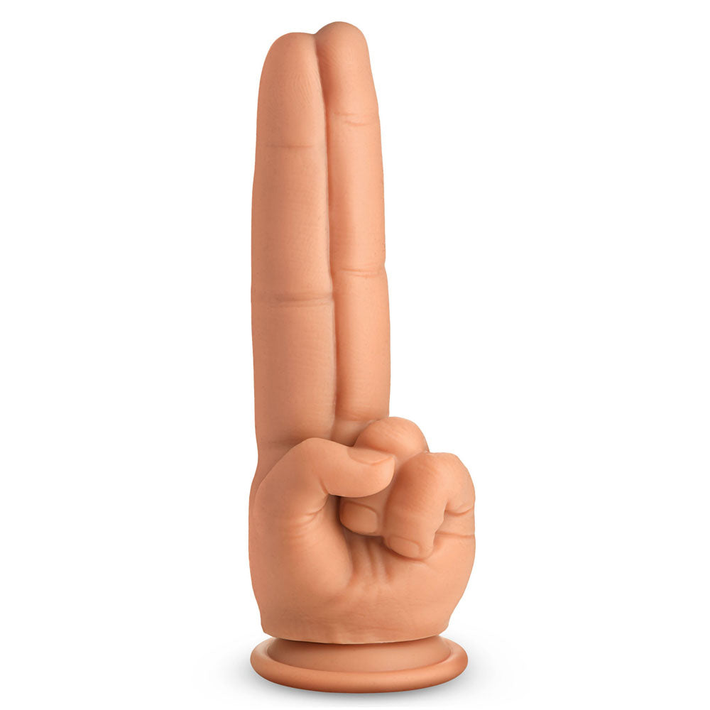 Master Series The Pleaser -  23.6 cm Double Finger Dildo