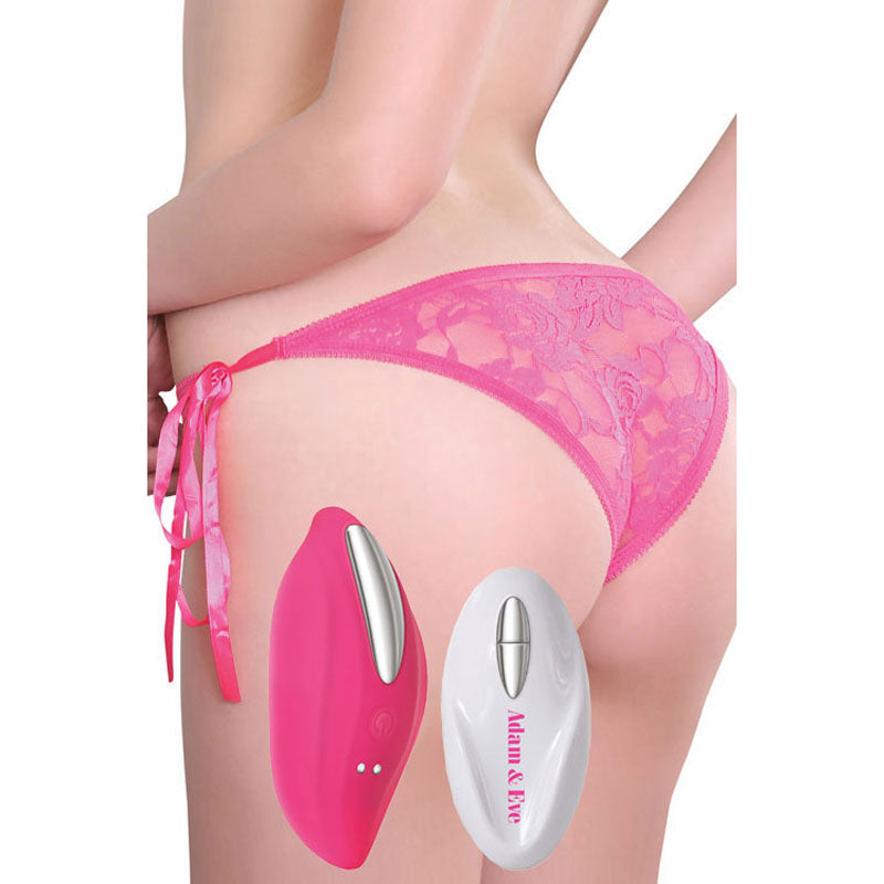 Adam & Eve Eve's Rechargeable Vibrating Panty With Remote -  Vibrating Panty with Remote Control