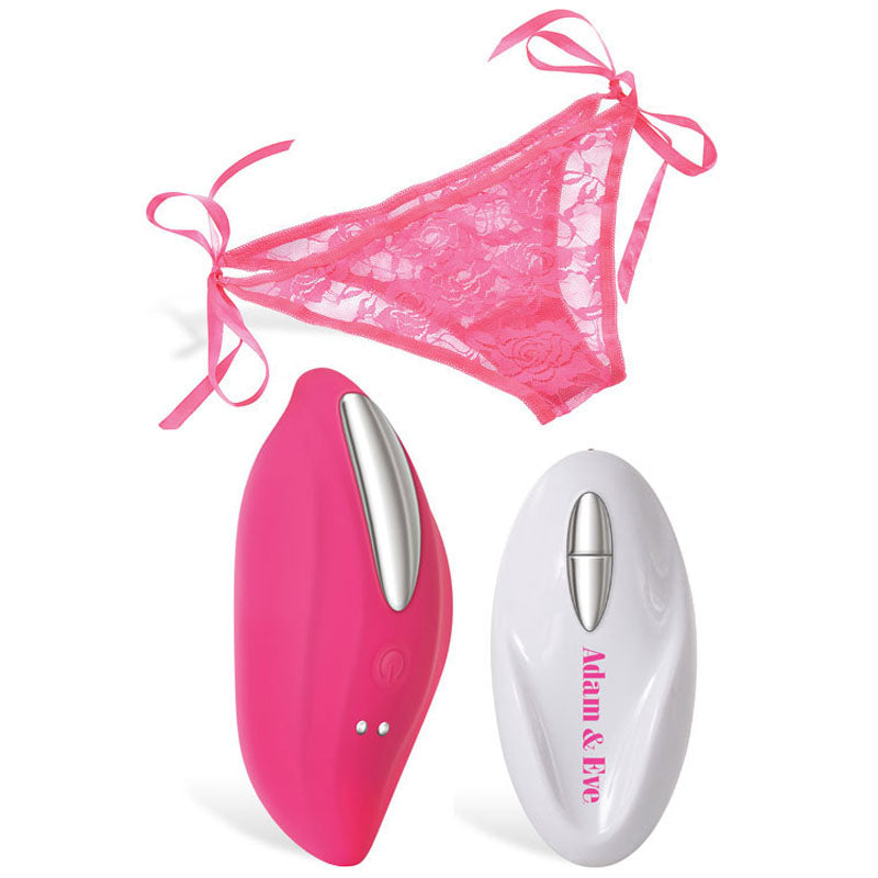 Adam & Eve Eve's Rechargeable Vibrating Panty With Remote -  Vibrating Panty with Remote Control