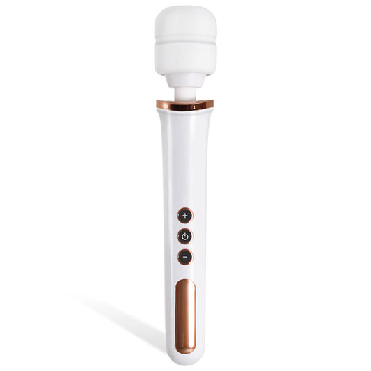 Adam & Eve Rechargeable Magic Massager - Rose Gold/ 33 cm USB Rechargeable Massager Wand