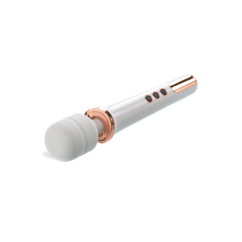 Adam & Eve Rechargeable Magic Massager - Rose Gold/ 33 cm USB Rechargeable Massager Wand
