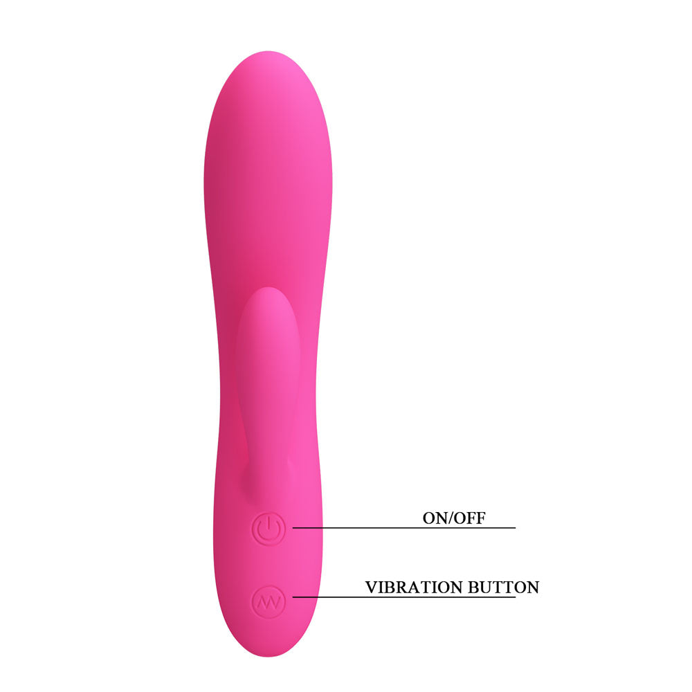 Party Up CLARE Flexible Vibe -  -  16.9 cm USB Rechargeable Rabbit Vibrator