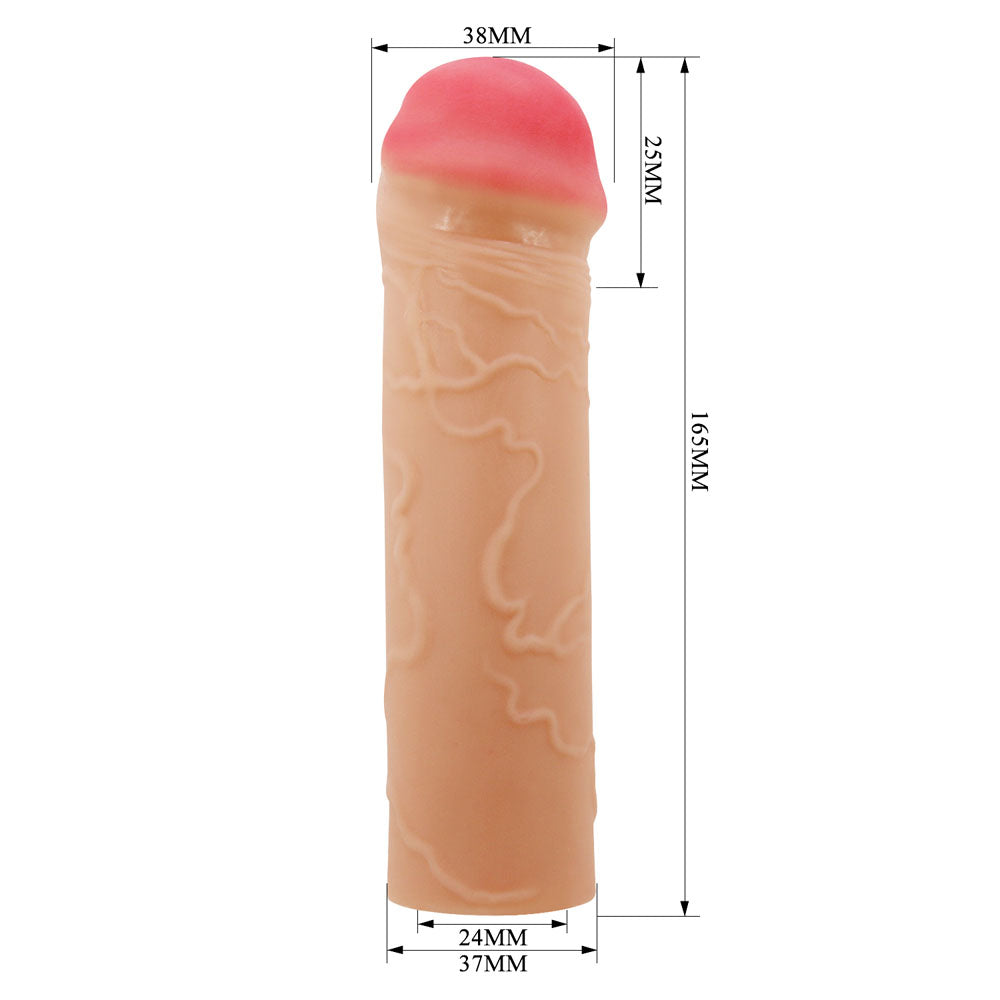 Party Up OSCAR 1 Inch Extender Sleeve -  1 Inch Penis Extender Sleeve
