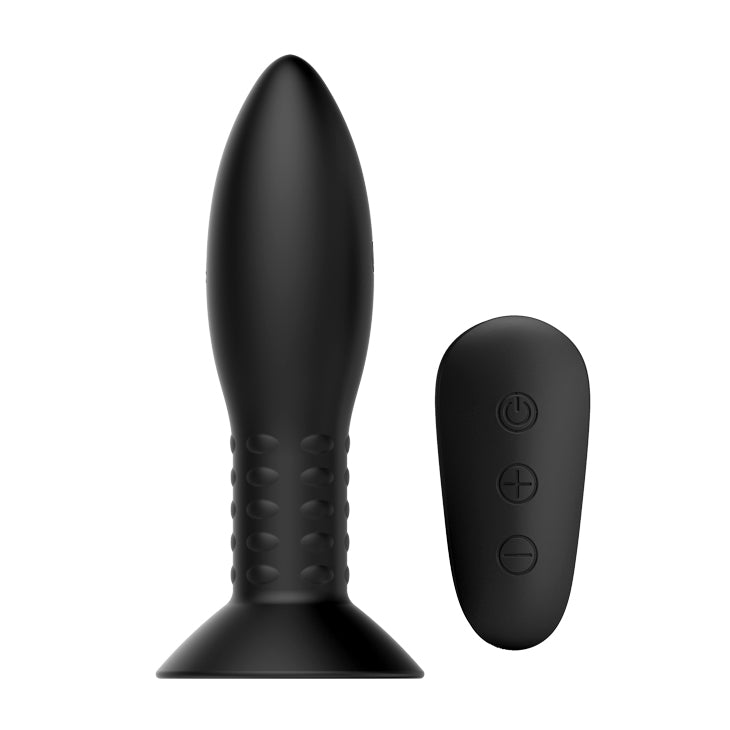 MR PLAY Rotation Beads Anal Plug -  USB Rechargeable Beaded Butt Plug with Wireless Remote