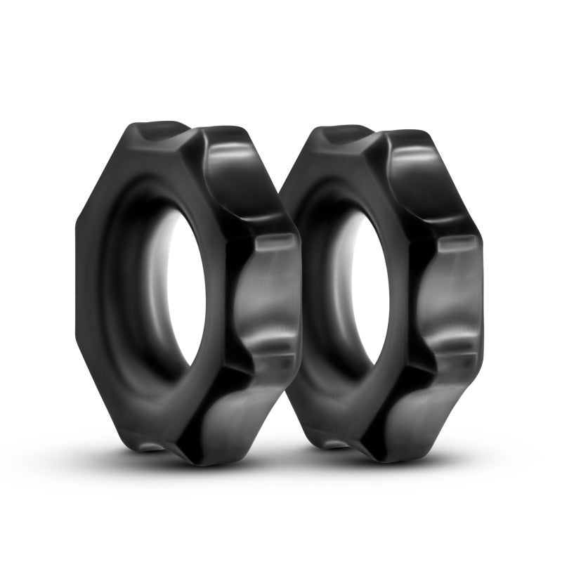 Stay Hard Nutz -  Cock Rings - Set of 2