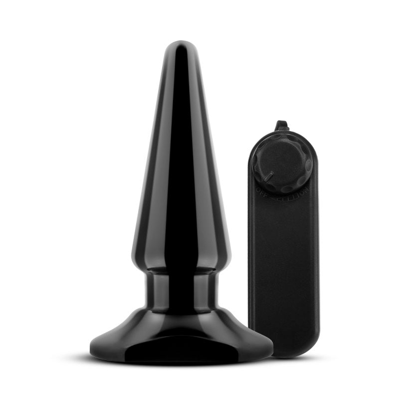 Anal Adventures Basic Vibrating Anal Pleaser -  10.1 cm Vibrating Butt Plug