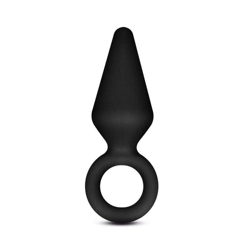 Anal Adventures Platinum Loop Plug - Small -  7.6 cm Butt Plug