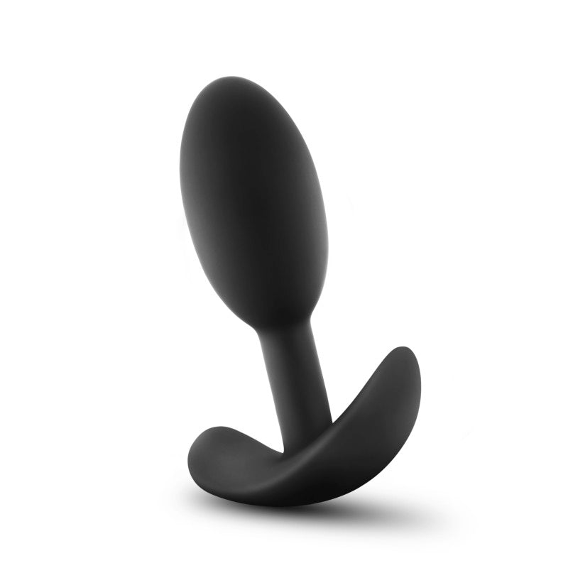 Anal Adventures Platinum Vibra Slim Plug -  8.9 cm Small Butt Plug with Internal Ball
