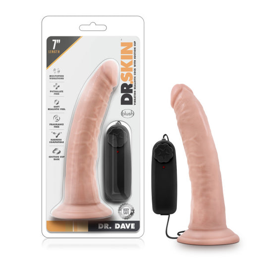 Dr. Skin Dr. Dave -  17.8 cm (7'') Vibrating Dong