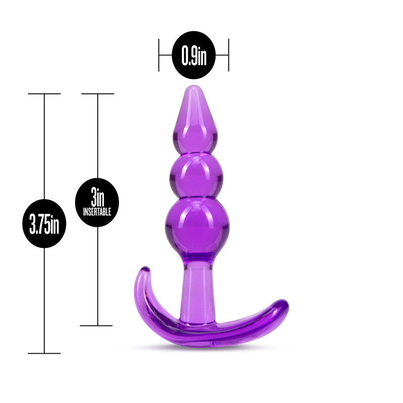 B Yours Triple Bead Anal Plug -  9.5 cm Butt Plug