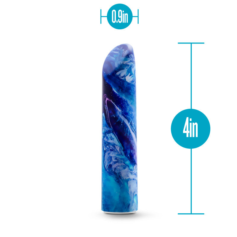 Limited Addiction Mesmerize - Power Vibe - Azure  10.2 cm USB Rechargeable Bullet