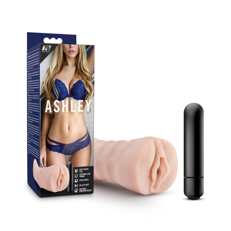 M for Men Ashley -  Vibrating Vagina Stroker