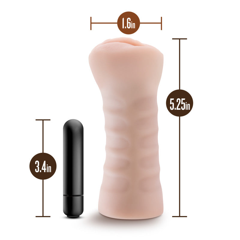 M for Men Ashley -  Vibrating Vagina Stroker