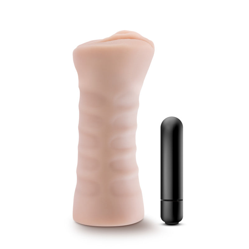 M for Men - Rain -  Vibrating Vagina Stroker