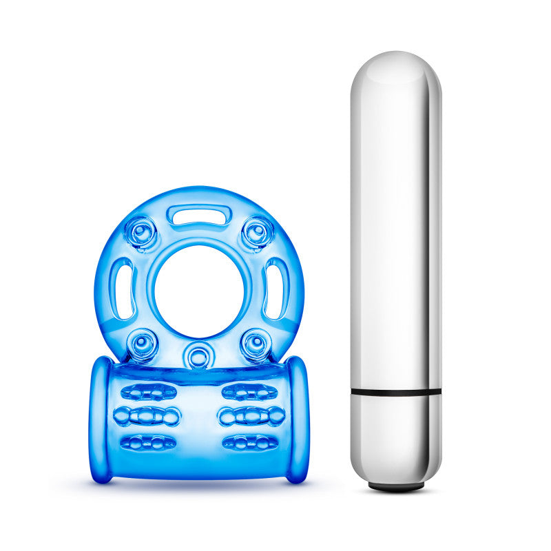 Stay Hard 10-Function Vibrating Bull Ring -  Vibrating Cock Ring