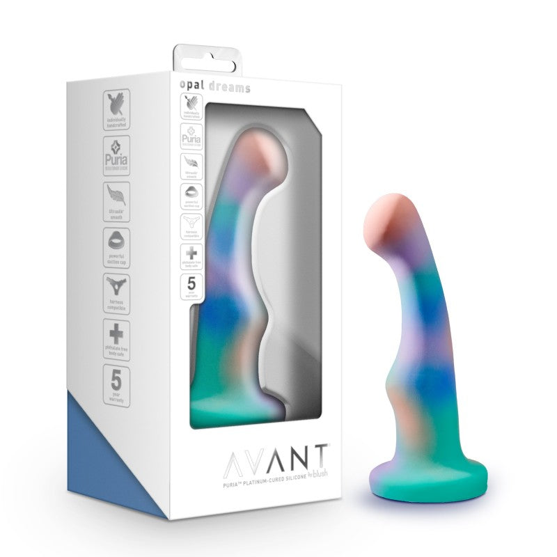 Avant Opal Dreams - Aqua -  15.2 cm Dildo