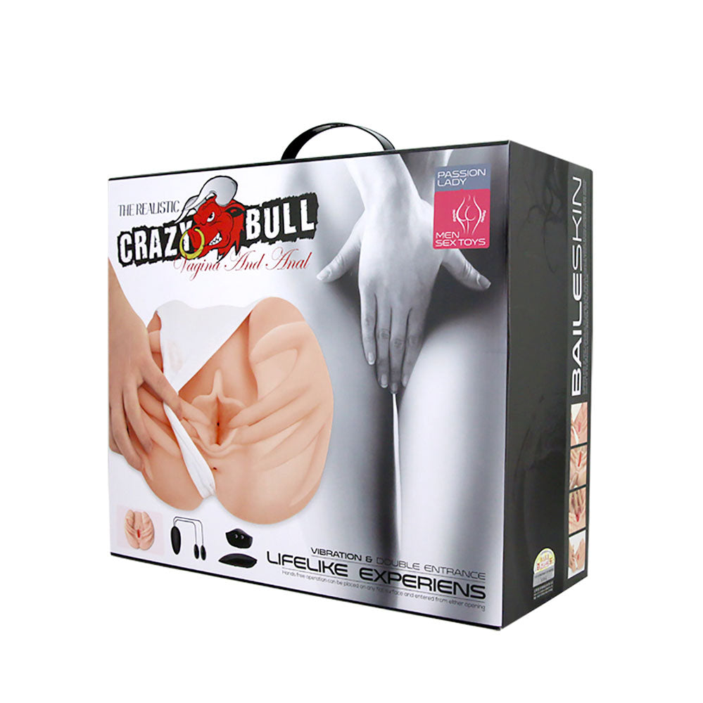 CRAZY BULL Vibrating Spread Torso -  Vibrating Spread Torso Masturbator