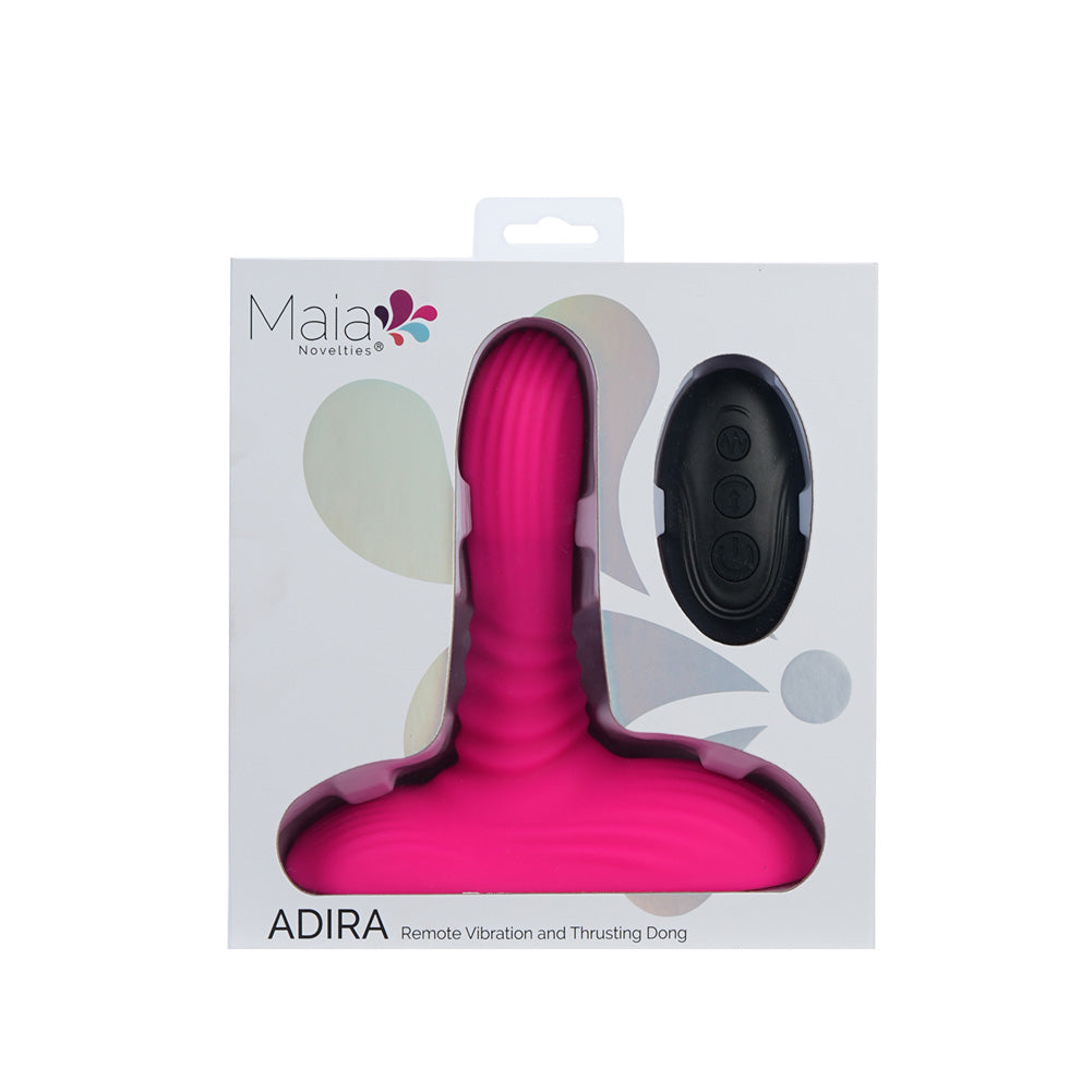 Maia ADIRA -  USB Rechargeable Thrusting Vibrator with Wireless Remote