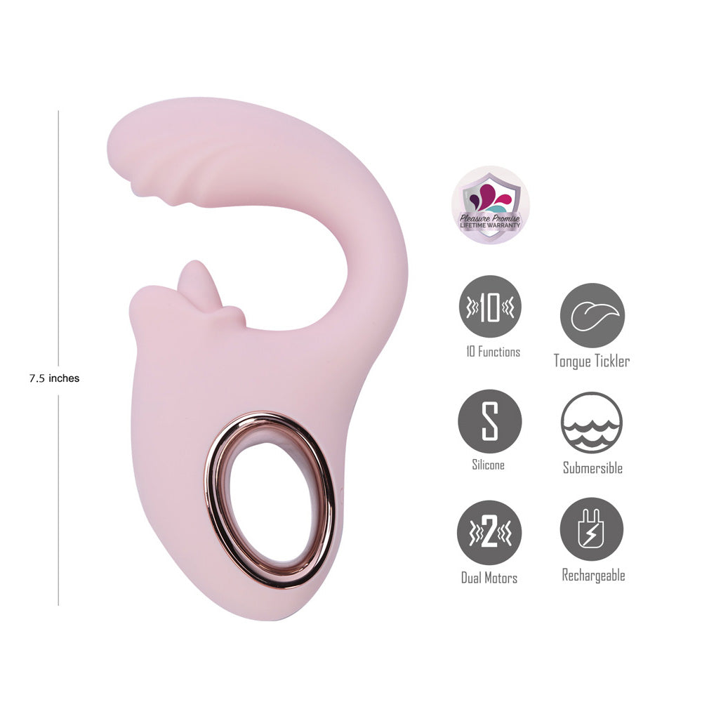 Maia JAYLEE -  -  USB Rechargeable Dual Motor Vibrator