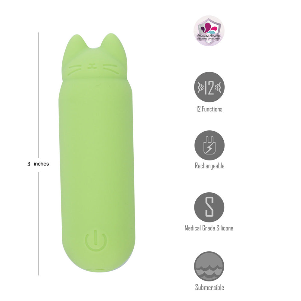 Maia ALLIE -  7.6 cm USB Rechargeable Vibrating Bullet