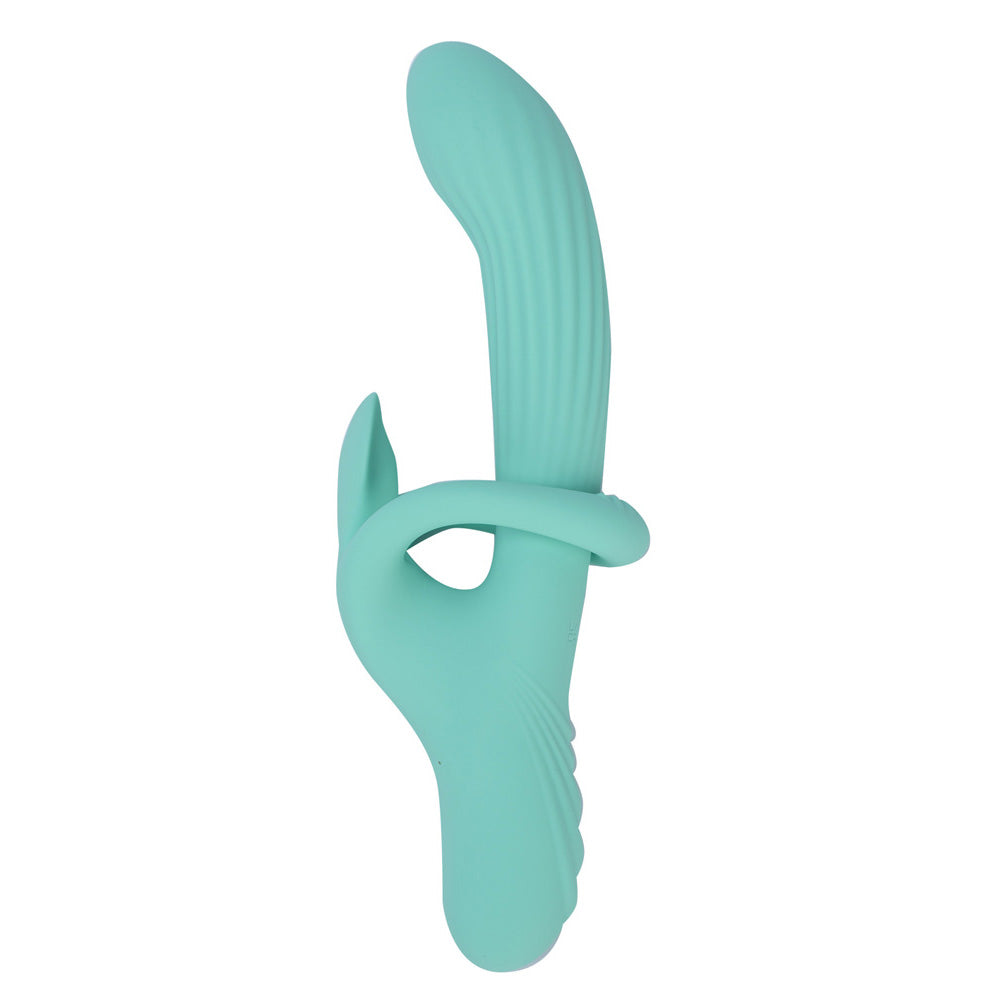 Maia TENLEY - Mint  24.1 cm USB Rechargeable Gyrating Rabbit Vibrator