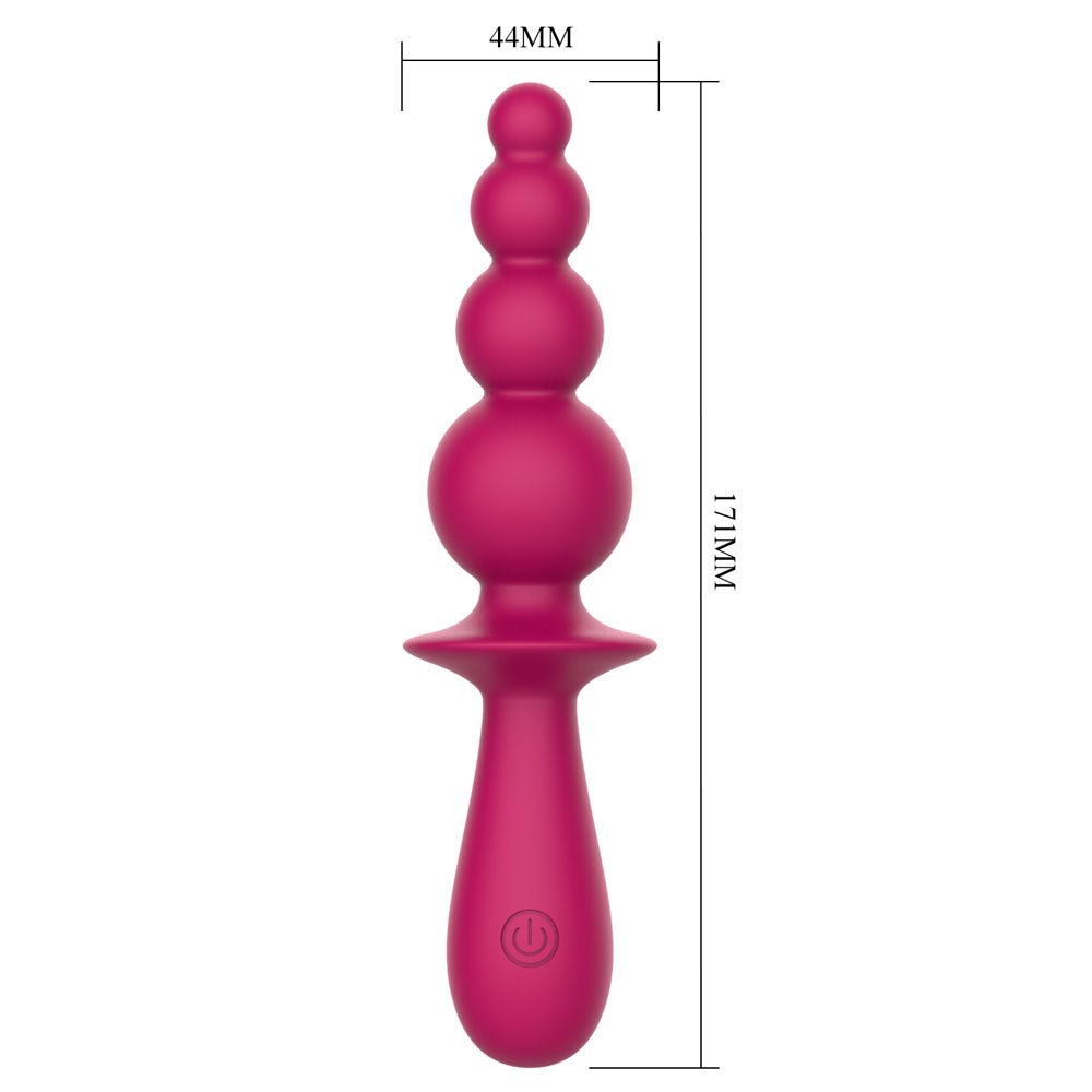 Party Up EVAJANE -  -  17.1 cm USB Rechargeable Beaded Vibrator