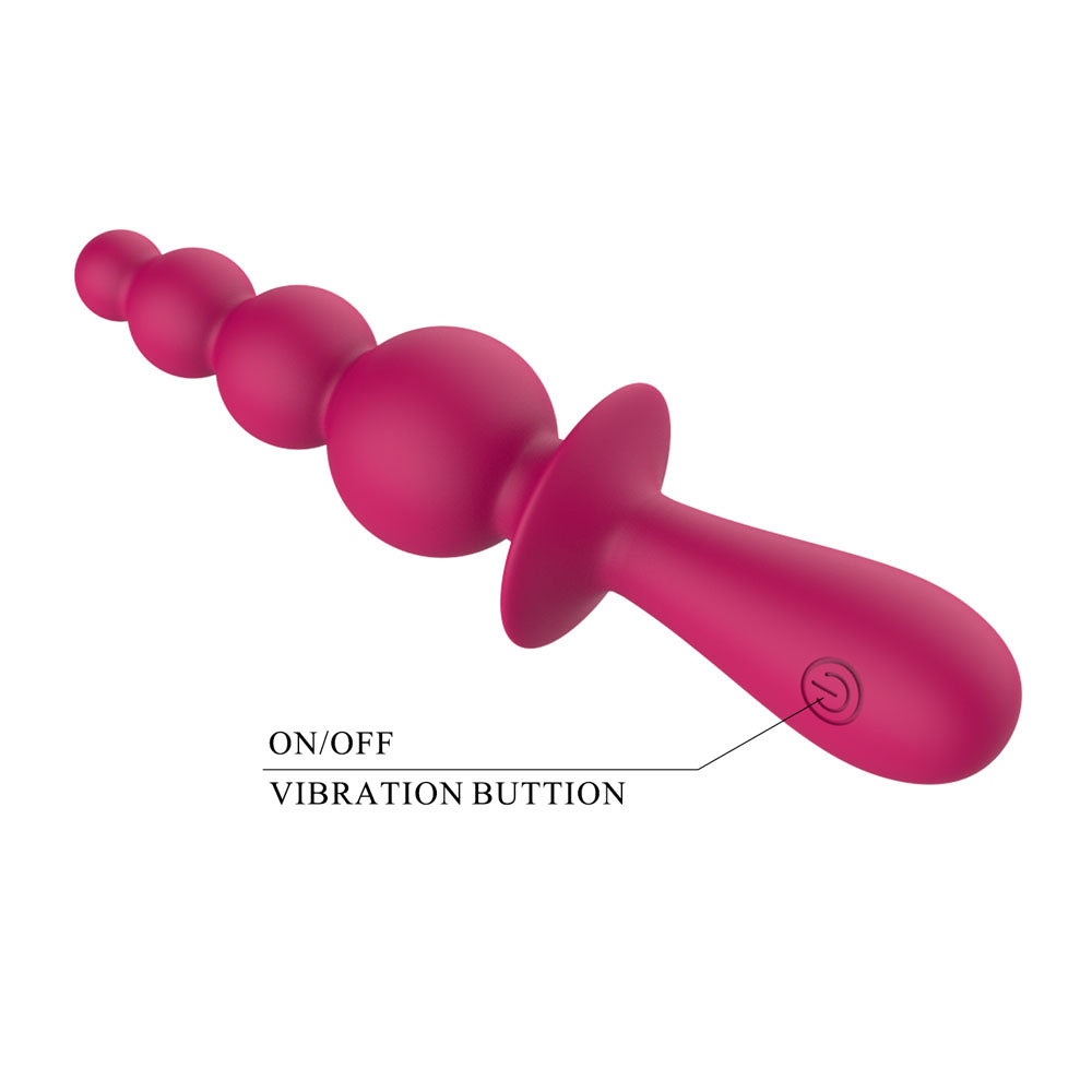 Party Up EVAJANE -  -  17.1 cm USB Rechargeable Beaded Vibrator