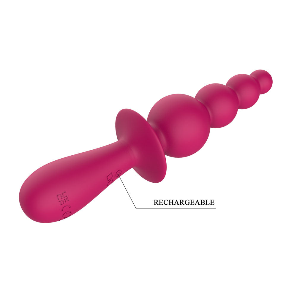 Party Up EVAJANE -  -  17.1 cm USB Rechargeable Beaded Vibrator