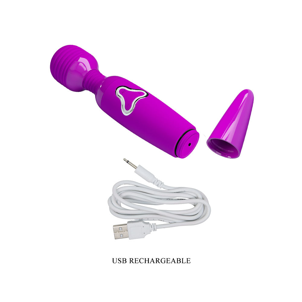 Party Up BRUCE Wand -  -  25 cm USB Rechargeable Massage Wand