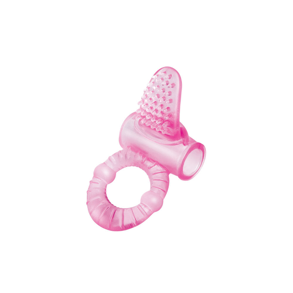 Bodywand Rechargeable Lick It Pleasure Ring -  USB Rechargeable Vibrating Cock Ring