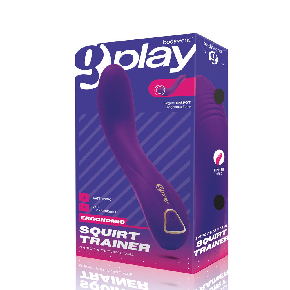 Bodywand G-Play Ergonomic Squirt Trainer -  19 cm USB Rechargeable Vibrator