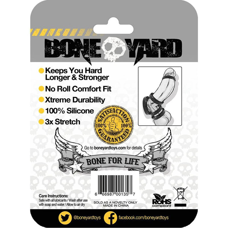 Boneyard Silicone Ring 35mm -  35 mm Cock Ring