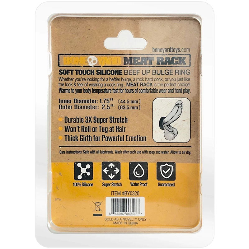 Boneyard Meat Rack Beef Up Bulge Ring  -  45 mm Silicone Cock Ring