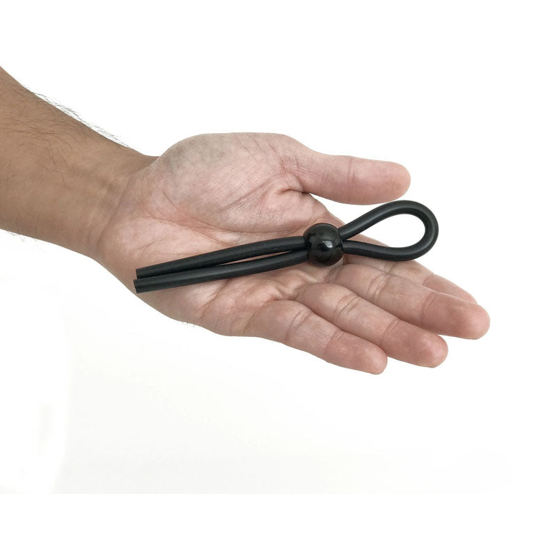 Boneyard Cock Leash Single -  Adjustable Cock Lasso Ring