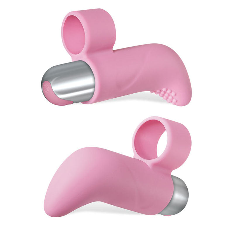 Adam & Eve Silicone Rechargeable Finger Vibe -  USB Rechargeable Finger Stimulator