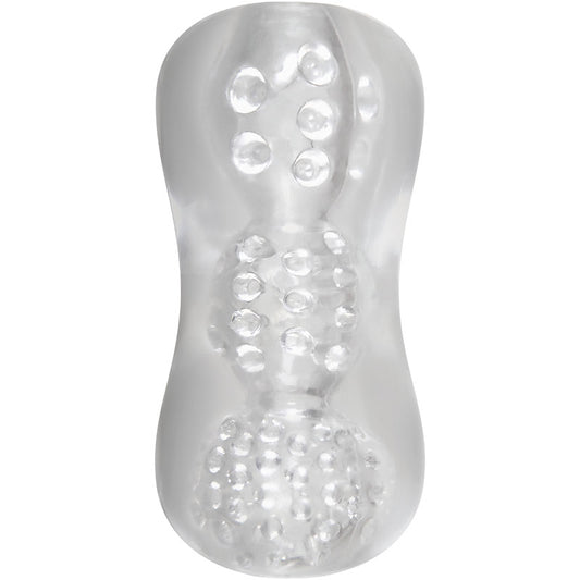 Adam & Eve Triple Chamber Ball Drainer -  Masturbator Sleeve