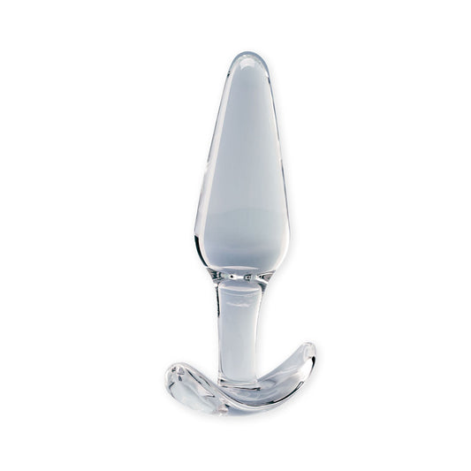 Clarity - Utopian Floret -  11 cm Glass Butt Plug